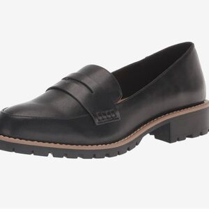 DV Catalina Dolce Vita Leather Black Loafers for Women size 10